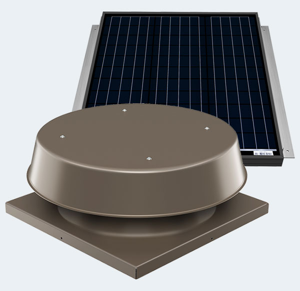 65 Watt Curb Mounted Solar Atic Fan