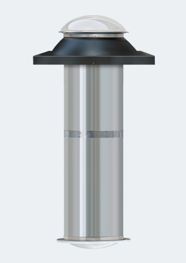 K series 18 curb mount tubular skylight model