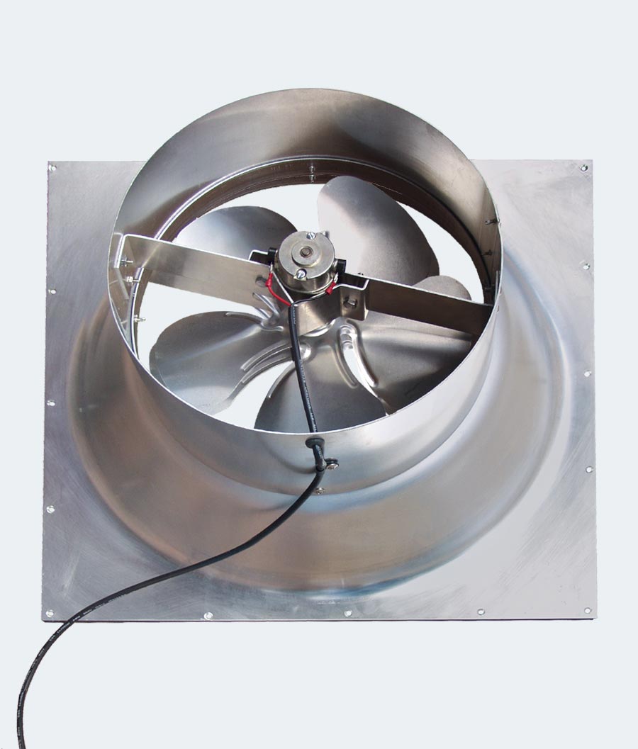 Kennedy Gable Mount Solar Attic Fan Product Info